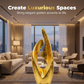 500 Sheets Imitation Gold Leaf for Furniture & Art Projects