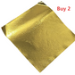 500 Sheets Imitation Gold Leaf for Furniture & Art Projects