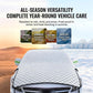🎁2026 New Arrivals 50% OFF💥Car Windshield Snow Cover – All‑season, multi‑layer. Covers hood, glass & side windows. Strong straps, no slipping! 🚙💨