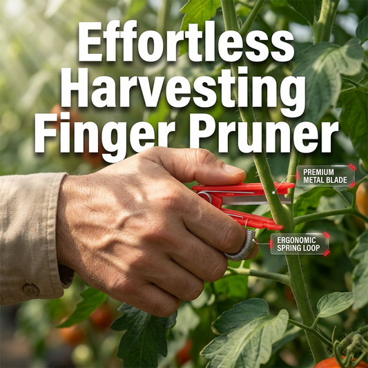 Spring-Loaded Ring Cutter for Harvesting