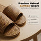 Unisex Woven Bamboo Slippers