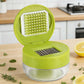 📢📢50% OFF !!!⏰Mini Garlic Chopper and Press with Container