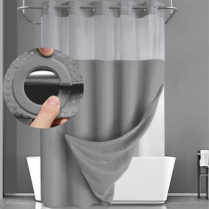 🎁Last Day Promotion 49% OFF🔥Waffle Pattern Shower Curtain