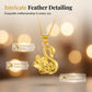 Elegant Swan Pendant Necklace for Women