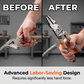 ⏳Time-Limited 62% OFF！！⏰ Ratchet Lineman's Pliers – Cut, Strip, Grip & Crimp – Self-Locking, Anti-Rust & All-in-One Electrician Essential 🛠️