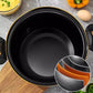 Large Capacity Stockpot with Twist Lock Handle for Quick Cooking, Non-Stick 8L Multi-Purpose Cooking Pot