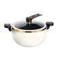 Large Capacity Stockpot with Twist Lock Handle for Quick Cooking, Non-Stick 8L Multi-Purpose Cooking Pot