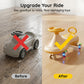 Children's Wiggle Car Ride On Toy with Silent Wheels