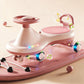 Children's Wiggle Car Ride On Toy with Silent Wheels