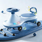 Children's Wiggle Car Ride On Toy with Silent Wheels
