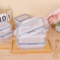 🍱 Food storage container set with lids – 12/16-piece set, ♻️ reusable – 💧 leak-proof, suitable for freezer ❄️, oven 🔥, microwave ⏲️ and dishwasher 🍽️
