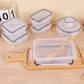 🍱 Food storage container set with lids – 12/16-piece set, ♻️ reusable – 💧 leak-proof, suitable for freezer ❄️, oven 🔥, microwave ⏲️ and dishwasher 🍽️