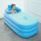 🥳2026 HOT SALE🥳💞 Inflatable Bathtub – Triple‑layer insulation, zippered cover locks in heat. Soft bubble bottom, cup holder included. Spa at home! 🌊✨