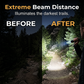 High-Power Rechargeable LED Flashlight with Telescopic Zoom for Camping