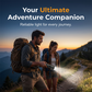 High-Power Rechargeable LED Flashlight with Telescopic Zoom for Camping
