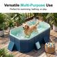 🥳HOT SALE 2026🥳💞50,000+ SOLD!👵❤️ Thick-walled, non-inflatable swimming pool – enjoy fun water activities and cool off at home this summer.