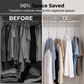 Stainless Steel Closet Organizer Chain Space Saving Hanger