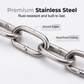 Stainless Steel Closet Organizer Chain Space Saving Hanger