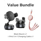 ✨💪Adjustable Magnetic Car Mount with Vacuum Suction Base Universal Stable Magnet Phone Stand Auto Interior Accessory