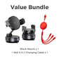 ✨💪Adjustable Magnetic Car Mount with Vacuum Suction Base Universal Stable Magnet Phone Stand Auto Interior Accessory