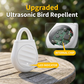 🔥Limited time offer！🐦No more trouble from birds, beasts and locusts！Portable Ultrasonic Bird Repellent Keychain
