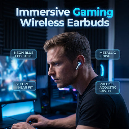 FLASH SALE: 50% OFF! 🎧 Wireless Gaming Headphones – PC+ABS – RGB & Low Latency & HD Sound for Gaming & Sports – 4 Colors 🎚️