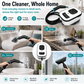 High-Temperature Steam Cleaner with 8 Nozzles