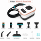 High-Temperature Steam Cleaner with 8 Nozzles