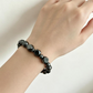 Vintage style bracelet with round synthetic stones