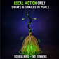 🧙 LIMITED-TIME 55% OFF! 🥳Animated Witch Broom Halloween Decoration with Lights and Sound