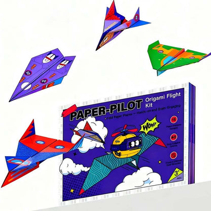 ✈️ 50% OFF NOW! 🎨 Creative DIY Paper Airplane Set for Kids – Fun designs, easy assembly & educational – Perfect for creative play & learning 📐