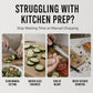 6-in-1 Electric Food Processor Vegetable Chopper
