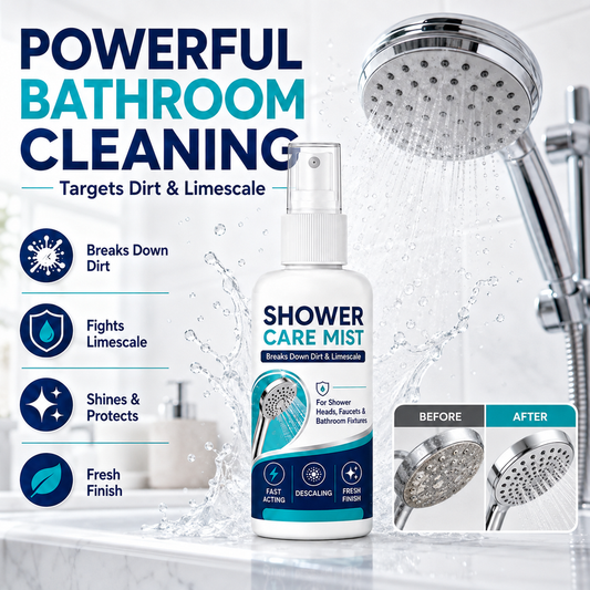 🏆 Last Day Special Price £9.78 ! 🔥🎁Fast-Acting Shower Limescale Remover Spray