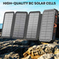🔋 50% OFF NOW! ☀️ Solar Power Bank – Foldable 4-Panel Solar, IPX5 & LED Flashlight – For Camping & Emergencies 🏕️