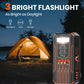 🔋 50% OFF NOW! ☀️ Solar Power Bank – Foldable 4-Panel Solar, IPX5 & LED Flashlight – For Camping & Emergencies 🏕️