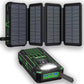 🔋 50% OFF NOW! ☀️ Solar Power Bank – Foldable 4-Panel Solar, IPX5 & LED Flashlight – For Camping & Emergencies 🏕️