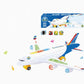 🥳2026 HOT SALE🥳💞50K+ SOLD! ✈️🎁 Electric Model Aircraft – bump-and-go action, LED lights & music. Sturdy & safe for ages 3+. A gift that sparks imagination & keeps grandkids entertained for hours! 🧒✨