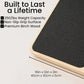 Adjustable Wooden Slant Board for Calf Stretching