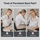 ✨Ergonomic Memory Foam Seat Cushion with Back Support – Stay Comfortable All Day, Perfect for Office, Car & Home