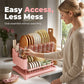 Space-Saving Kitchen Dish Drying Rack