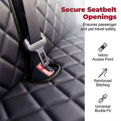 ⏳Time-Limited Special⏰Dog Car Seat – From ! Waterproof, seatbelt openings & foldable. Clean car, happy pet – grab yours! ✅