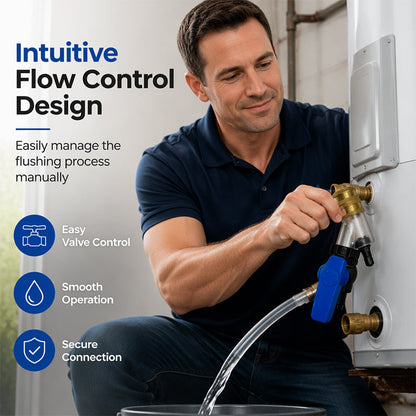 🥳2026 HOT SALE🥳💞50K+ SOLD! 💰🔥 50% OFF! Sediment Remover Tool – blasts away mineral buildup that wastes energy & hikes bills. Brass connectors, leak-proof seal – restores factory efficiency in 15 minutes! 📊✅