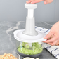 🥳2026 HOT SALE🥳💞50K+ SOLD! 🥩🥬 50% OFF! Manual Food Chopper – press the handle, no electricity needed. 3D stainless steel blades chop meat, veg, garlic & nuts in seconds. Perfect for baby food, fillings & sauces – effortless meal prep! 🔪✅