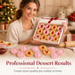 Festive Christmas Cookie Mold Set
