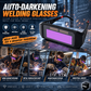 Auto-Darkening Anti-Glare Welding Glasses