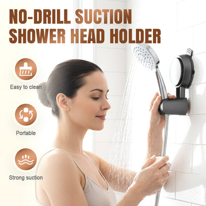 No-Drill Suction Shower Head Holder