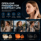 Open-Ear Clip-On Bluetooth 5.4 Earbuds | ENC Clear Calls, IPX4 Sweat-Resistant for Sports