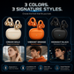 Open-Ear Clip-On Bluetooth 5.4 Earbuds | ENC Clear Calls, IPX4 Sweat-Resistant for Sports