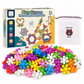 Kids 3D Interlocking Snowflake Building Blocks