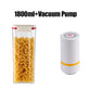 Vacuum Seal Plastic Storage Jar with Pump